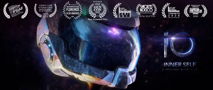 IO inner self Selección oficial en festivales como : Comic-Con International Independent Film Festival, Palm Springs International Animation Festival, Paris Lift-Off Film Festival y Shorts México .