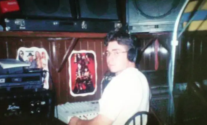 Roberto Reynoso (Rober Reymart) primer estudio casero 1995