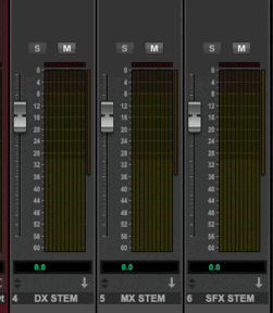 Pro Tools - Buses para Stems en mezcla