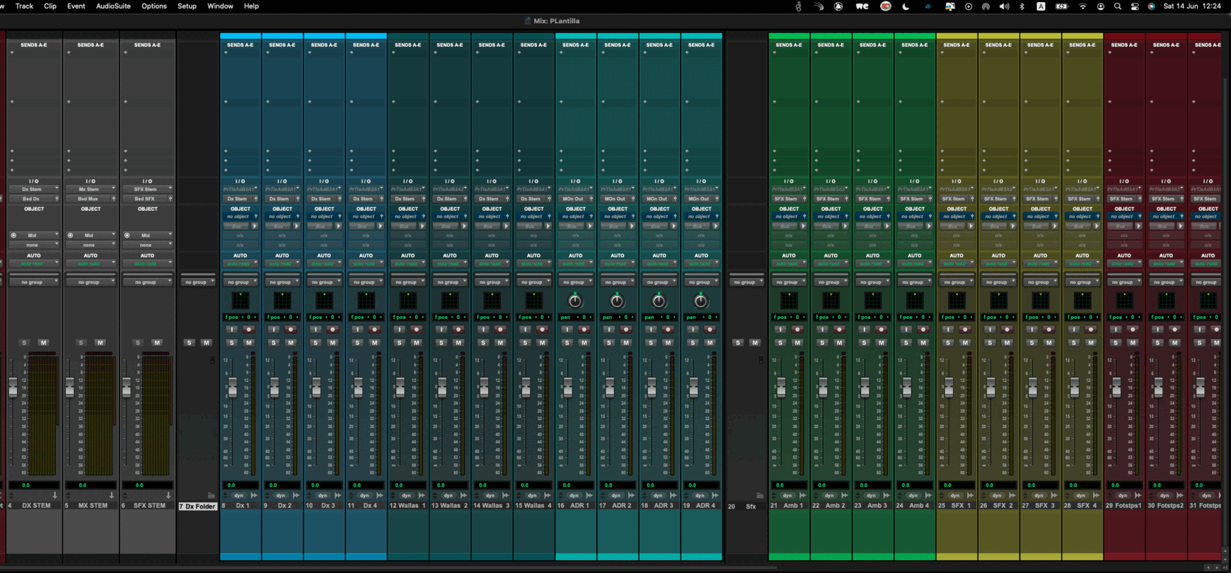 Pro Tools - Folder para organizar tracks y tener orden en la sesión Pro Tools - Folder para organizar tracks y tener orden en la sesión