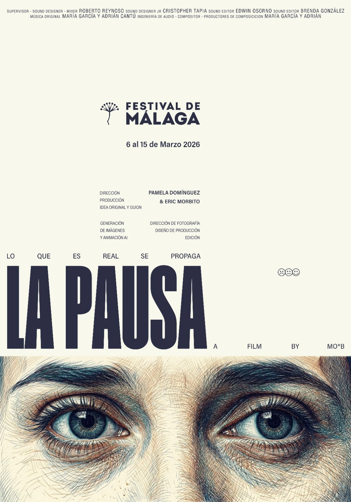 Poster - La Pausa | Cortometraje mexicano IA